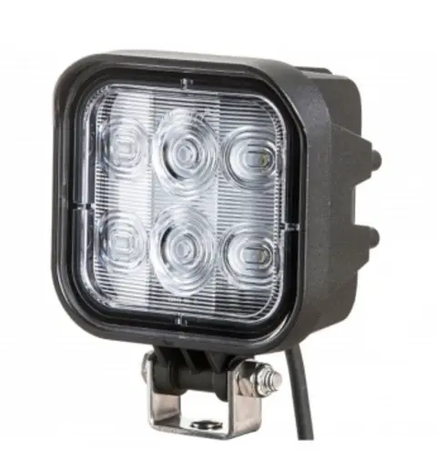 LUCIDITY 6 LED arbeidslys 3360 eff. lumen DT kontakt m/ motpart 