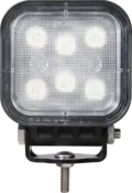 LUCIDITY LED arbeidslys 6 LED, 2800 effektive lumen m/motpart