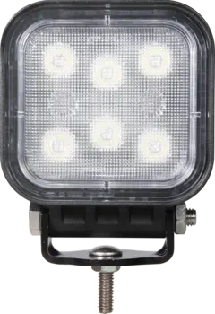 LUCIDITY LED arbeidslys 6 LED, 2800 effektive lumen m/motpart