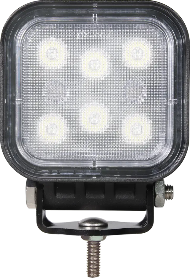LUCIDITY LED arbeidslys 6 LED, 2800 effektive lumen m/motpart 
