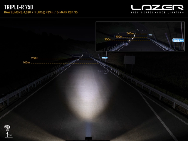 LAZER Toyota Proace Max 2023-> Grillkit med 2 stk. TR750 Elite 