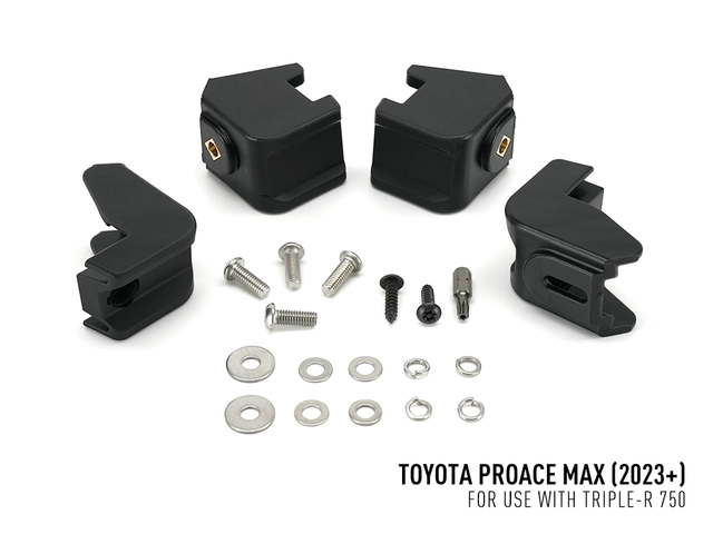 LAZER Grill-braketter f/ Toyota Proace Max 2023-> (til TR750) 