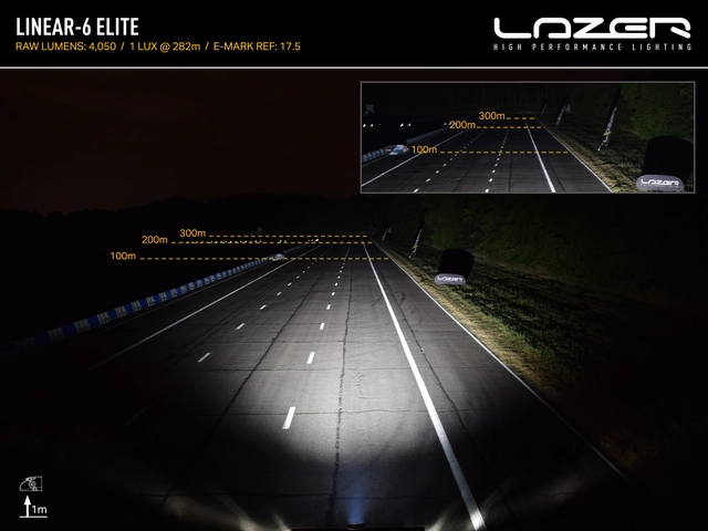 LAZER Isuzu D-MAX 2025-> Grillkit med 2 stk. Linear-6 Elite 