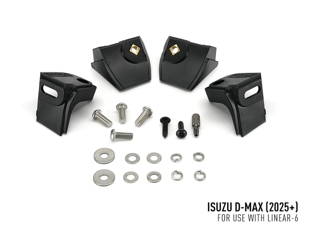 LAZER Grill-braketter f/ Isuzu D-MAX 2025-> (til Linear6) 