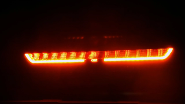 OZZ WB1 P20" 65 Arbeidslys LED-bar 55cm med rødt pos.lys og varsellys 