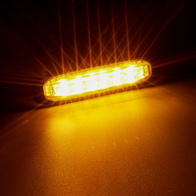 911 SIGNAL varsellys oransje/hvit med 2,5m kabel 