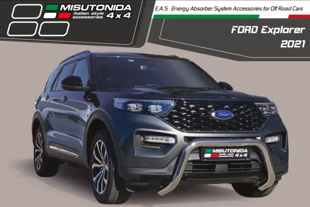 MISUTONIDA Frontbøyle Ford Explorer 21- Rap Super Bar Ø76 krom 