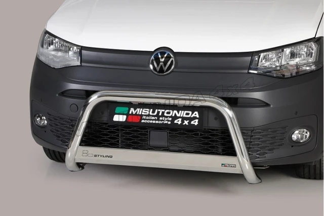MISUTONIDA Frontbøyle VW Caddy 21- medium Ø63 krom 