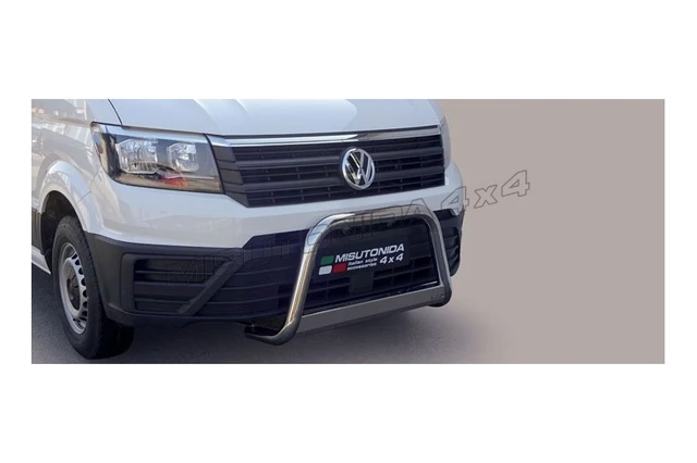 MISUTONIDA Frontbøyle VW Crafter / MAN TGE 17-> medium Ø63 krom 