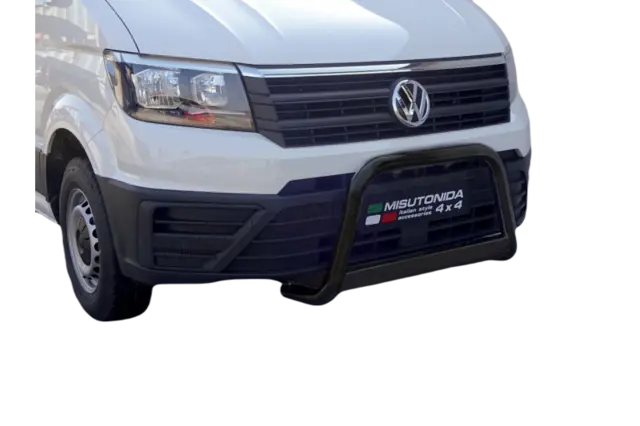 MISUTONIDA Frontbøyle VW Crafter / MAN TGE 17-> medium Ø63 sort 