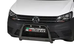 MISUTONIDA Frontbøyle VW Caddy 15- medium Ø63 sort - passer ikke Alltrack