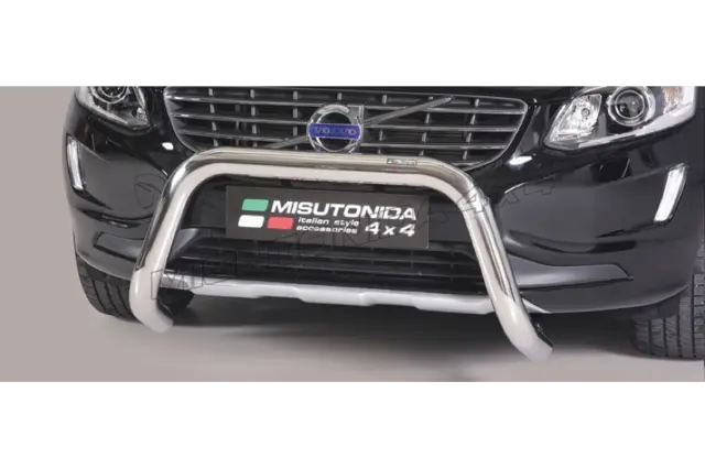 MISUTONIDA Frontbøyle Volvo XC60 2014+ Super Bar Ø76 krom 