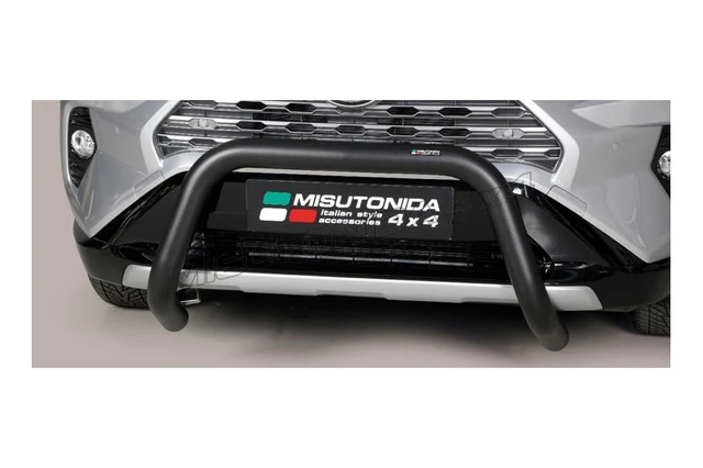 MISUTONIDA Frontbøyle Toyota RAV4 19- Hybrid Super Bar Ø76 sort 