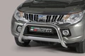 MISUTONIDA Frontbøyle Mitsubishi L200 Dcab 15- 18 Super Bar Ø76 krom