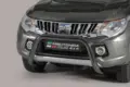 MISUTONIDA Frontbøyle Mitsubishi L200 Dcab 15- Super Bar Ø76 sort