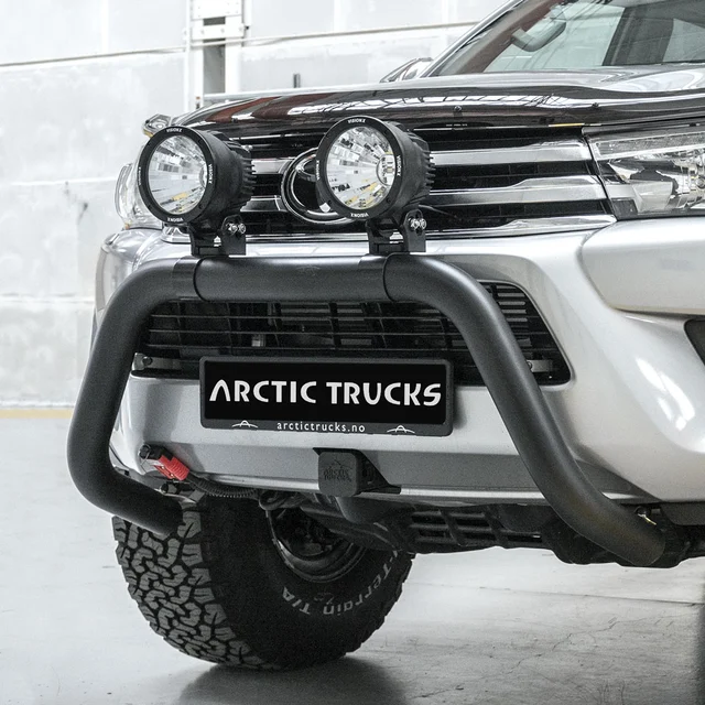 MISUTONIDA Frontbøyle Toyota Hilux 16-20 Super Bar Ø76 sort 