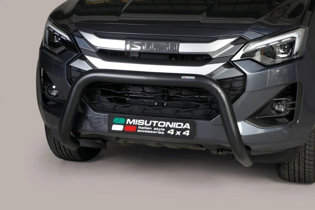 MISUTONIDA Frontbøyle Isuzu D-MAX 21- Super Bar Ø76 sort 