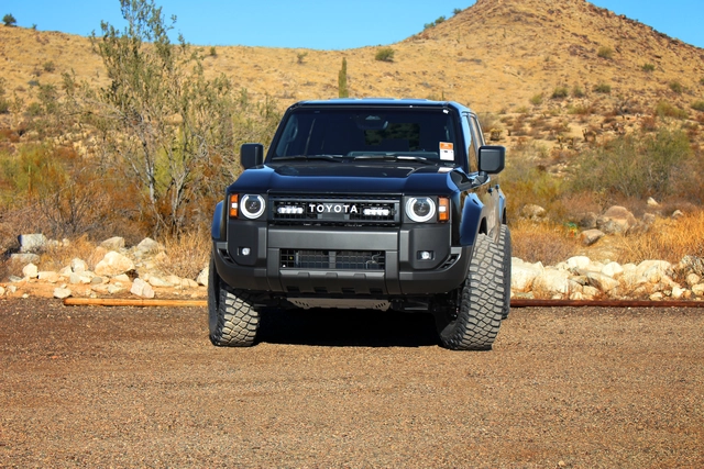 LAZER Grill-braketter f/Toyota LC 250 (2024->) (t/ ST4 Evo) 