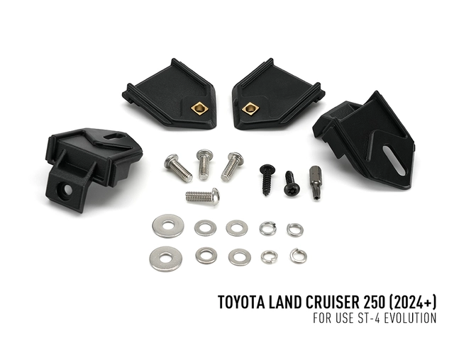 LAZER Grill-braketter f/Toyota LC 250 (2024->) (t/ ST4 Evo) 