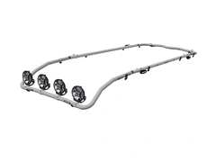 QPAX T-Rack Maxi lav takbøyle MAN TGE / VW Crafter med ryggekamera L3H3 17- SØLV