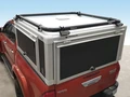 QPAX T-Rack Maxi rund takbøyle Ford Ranger 15- WT-metall modul SØLV