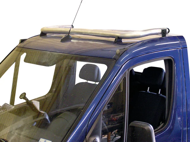 QPAX T-Rack fremre takbøyle Mercedes Sprinter H1 singelkabiner 07- SØLV 