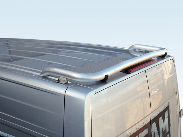 QPAX T-Rack bakre takbøyle MAN TGE / VW Crafter H3 17- SØLV 