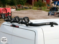 QPAX T-Rack bakre/fremre takbøyle VW Crafter H2 07-16 SØLV