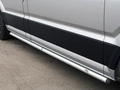 QPAX S-Bar kanalrør MAN TGE / VW Crafter L4 L5 17- akselavst. 4490mm SØLV