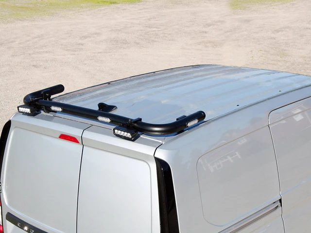 QPAX T-Rack bakre/fremre takbøyle VW Caddy Cargo 21- SØLV 