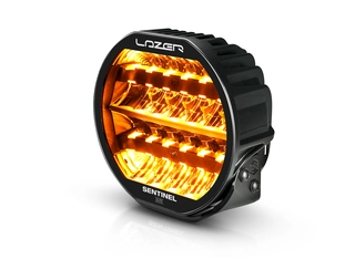LAZER Sentinel 9" Elite PL2 sort Fjernlys m/parklys