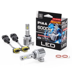 PIAA LED HB3/HB4/HIR1/HIR2 LED-ombyg.kit 6000K, 6000 lumen, 12/24V