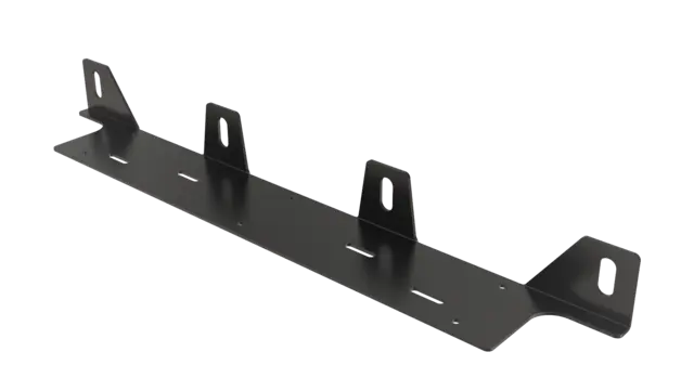 Skiltplate for 4 stk 7" lamper på rekke 