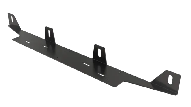 Skiltplate for 4 stk 9" lamper på rekke 