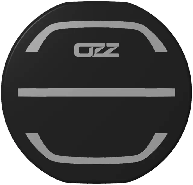 OZZ 9" Deksel rundt sort original 