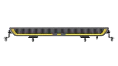 OZZ WB1 P20" 65 Arbeidslys LED-bar 55cm med rødt pos.lys og varsellys