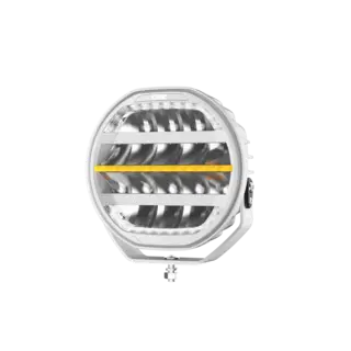 OZZ XR3 P9" fjernlys m/varsellys Helhvit 16 LED, parklys, 15000 lumen, R65