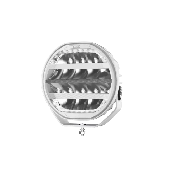 OZZ XR3 P9" fjernlys m/varsellys Helhvit 16 LED, parklys, 15000 lumen, R65 