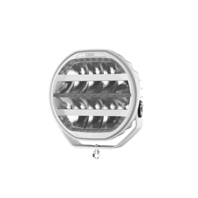 OZZ XR3 P9" fjernlys m/varsellys Helhvit 16 LED, parklys, 15000 lumen, R65 