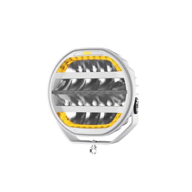 OZZ XR3 P9" fjernlys m/varsellys Helhvit 16 LED, parklys, 15000 lumen, R65 