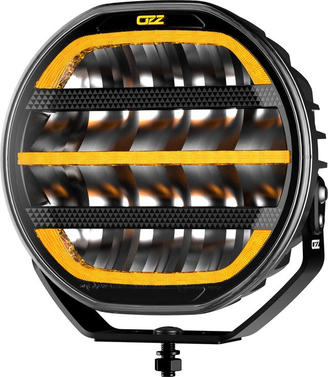 OZZ XR2 P9" fjernlys Sort 16 LED, m/parklys, 15000 lumen 