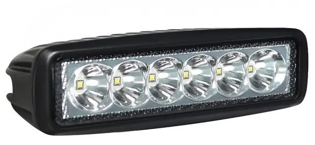 BRIODLIGHTS LED arbeidslys flood 6x3W LED 1620 lumen 