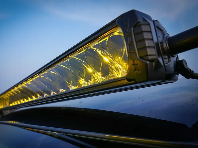 LAZER LED-bar Elite 1125mm,24LED fjernlys m/gult og hvit lys 