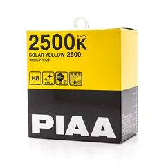 PIAA | H8 | Solar Yellow 2500K Halogen pære