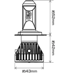 PIAA | H4 | Gen2 LED Oppgradering til MC 12V