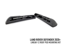 LAZER Roof pods til Land Rover Defender (2020->) for 2x Linear12