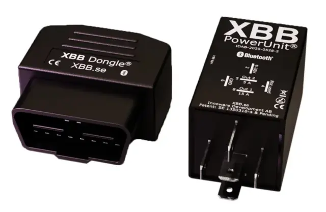 XBB Dongle og Power unit CAN-bus for Tesla Model S og X 