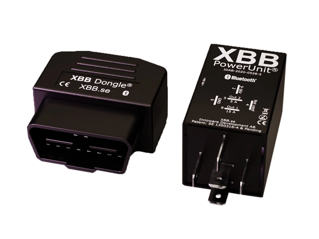 XBB Dongle og Power unit CAN-bus 