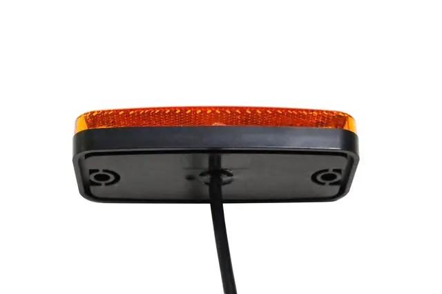 Markeringslys 12 LED oransje m/ blinklys 