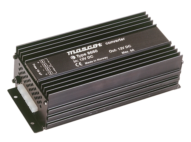 MASCOT omformer 12V til 24V, 4A 